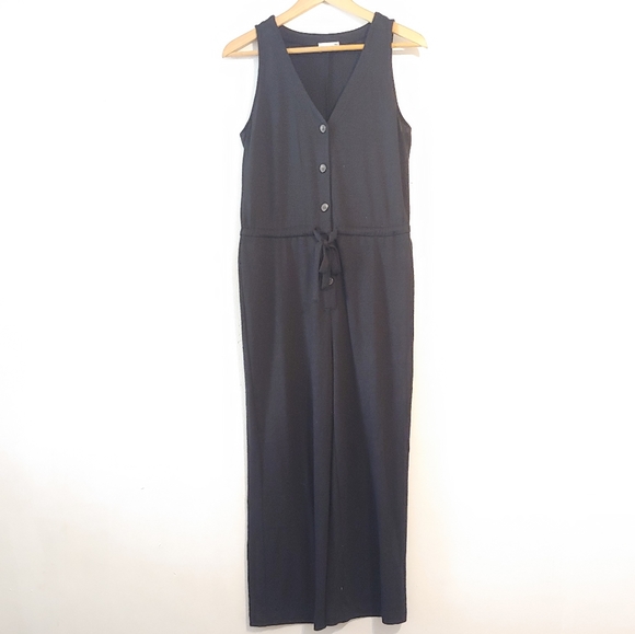 Wilfred free. Aritzia Jumpsuit button up, Sleevles - Picture 3 of 8